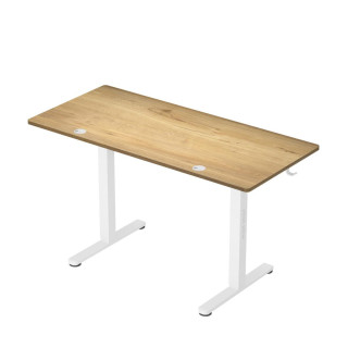 Hnedo-biely elektrický stôl Mark Adler LEADER 7.0 Craft