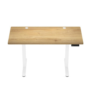 Hnedo-biely elektrický stôl Mark Adler LEADER 7.0 Craft