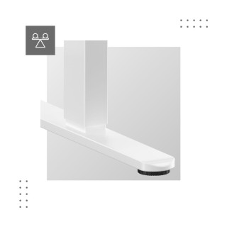 Hnedo-biely elektrický stôl Mark Adler LEADER 7.0 Craft