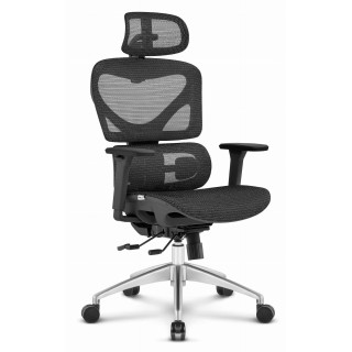 Črn pisarniški stol HELLS CHAIR HC- 1056