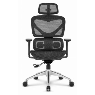 Črn pisarniški stol HELLS CHAIR HC- 1056