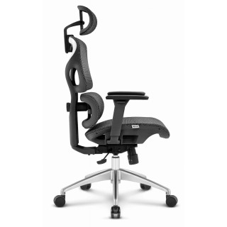 Črn pisarniški stol HELLS CHAIR HC- 1056