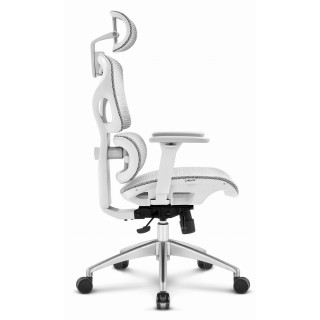 Pisarniški sivo-bel fotelj HELLS CHAIR HC- 1056