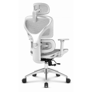 Pisarniški sivo-bel fotelj HELLS CHAIR HC- 1056