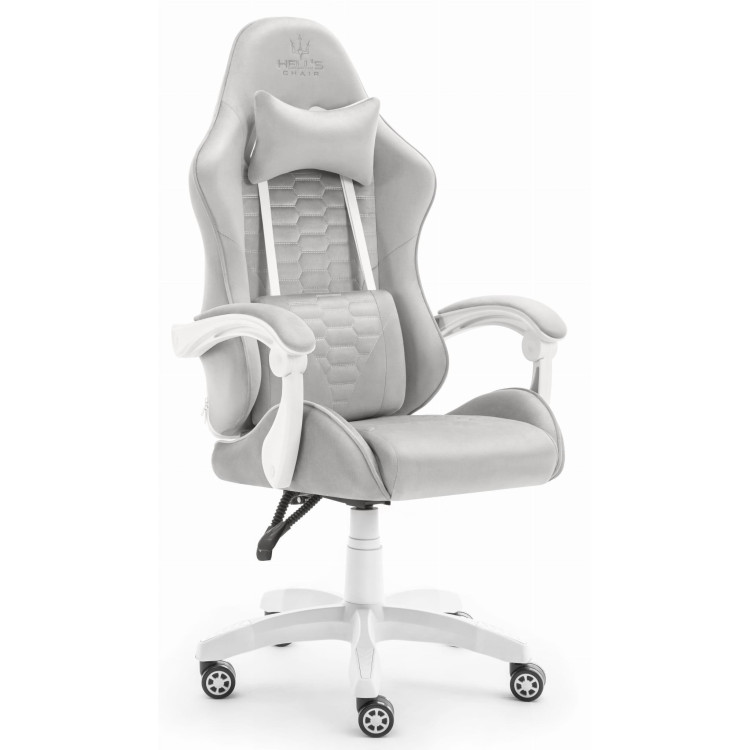 Sivo-bel igralni stol HELLS CHAIR HC- 1000
