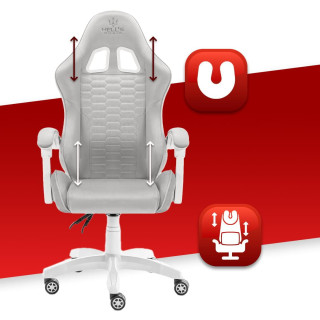 Sivo-bel igralni stol HELLS CHAIR HC- 1000