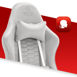 Sivo-bel igralni stol HELLS CHAIR HC- 1000