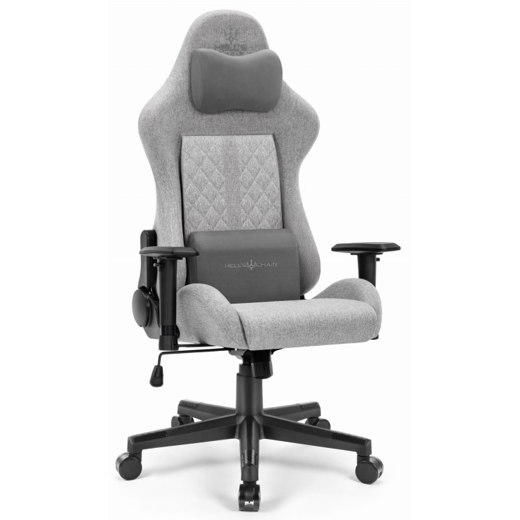 Siv gaming stol iz blaga HELLS CHAIR HC-1006