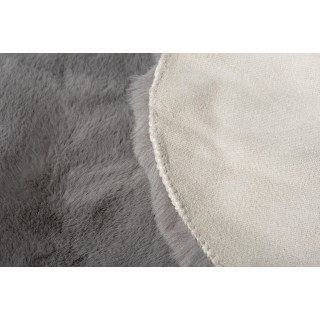 Dekorativni siv kožuh v obliki medvedka