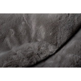 Dekorativni siv kožuh v obliki medvedka