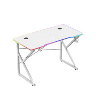 Igralna bela miza Huzaro HERO 1.7 RGB WHITE