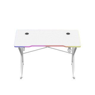 Igralna bela miza Huzaro HERO 1.7 RGB WHITE
