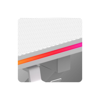 Igralna bela miza Huzaro HERO 1.7 RGB WHITE