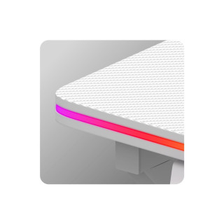Igralna bela miza Huzaro HERO 1.7 RGB WHITE