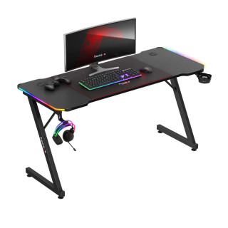Črna igralna miza Huzaro HERO 3.3 RGB