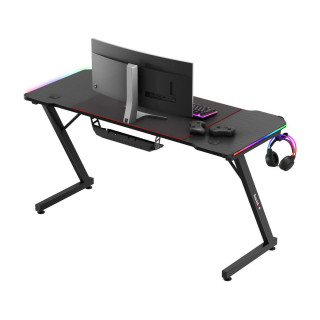 Črna igralna miza Huzaro HERO 3.3 RGB