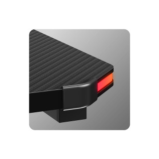 Črna igralna miza Huzaro HERO 3.3 RGB