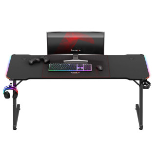 Črna igralna miza Huzaro HERO 4.8 RGB