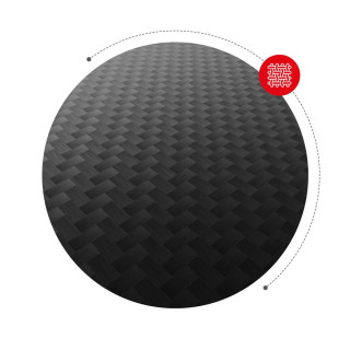 Črna igralna miza Huzaro HERO 4.8 RGB