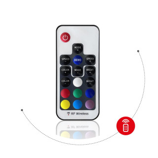 Črna igralna miza Huzaro HERO 4.8 RGB