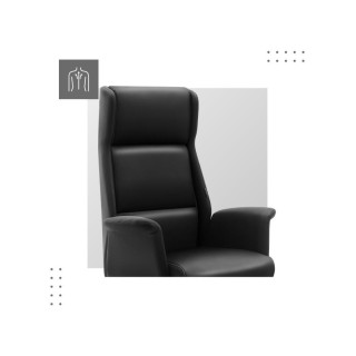 Usnjen pisarniški stol Mark Adler BOSS 5.6 Black