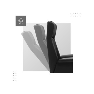 Usnjen pisarniški stol Mark Adler BOSS 5.6 Black