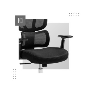 Črn ergonomski fotelj Mark Adler EXPERT 4.6