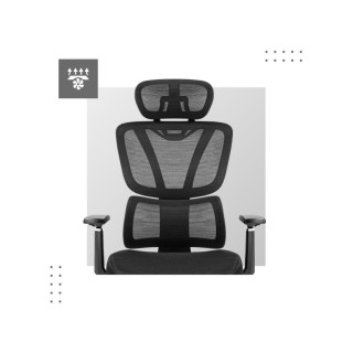 Črn ergonomski fotelj Mark Adler EXPERT 4.6