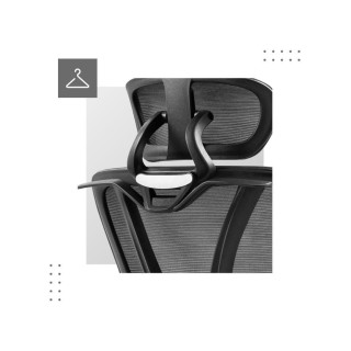 Črn ergonomski fotelj Mark Adler EXPERT 4.6