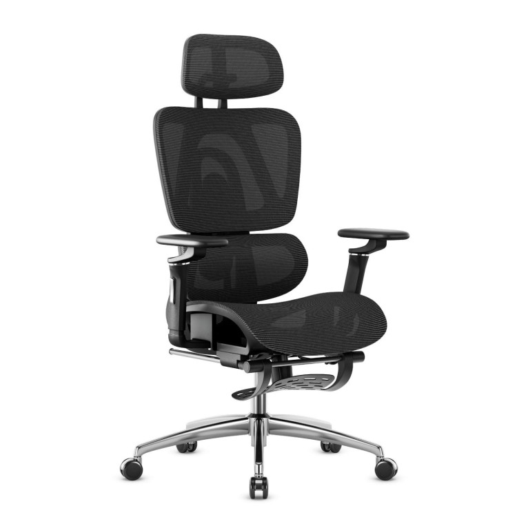 Ergonomski črn fotelj Mark Adler EXPERT 7.9 BLACK