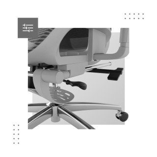 Siv ergonomski fotelj Mark Adler EXPERT 7.9 GREY