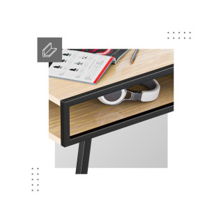 Pisalna miza s policami Mark Adler LEADER 4.2