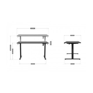 Električna črna miza Mark Adler LEADER 7.4 BLACK