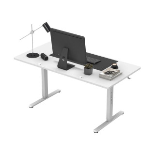 Bela električna miza Mark Adler LEADER 7.6 WHITE