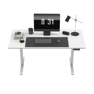 Bela električna miza Mark Adler LEADER 7.6 WHITE