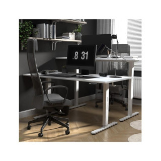 Bela električna miza Mark Adler LEADER 7.6 WHITE