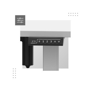 Bela električna miza Mark Adler LEADER 7.6 WHITE