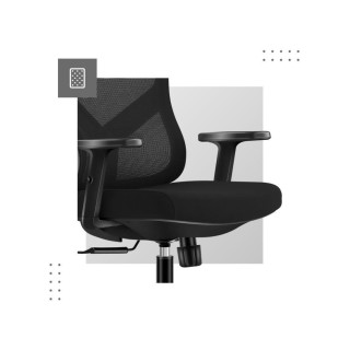 Ergonomski črn fotelj Mark Adler MANAGER 3.3 BLACK