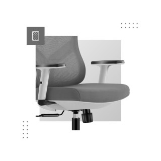 Bel ergonomski stol Mark Adler MANAGER 3.3 WHITE