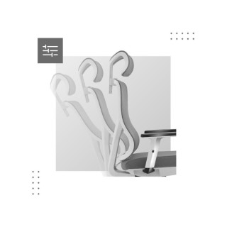 Bel ergonomski stol Mark Adler MANAGER 3.3 WHITE