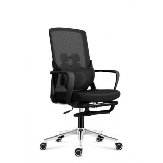 Ergonomski črn fotelj Mark Adler MANAGER 3.6 BLACK