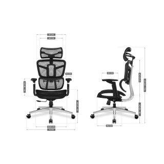 Ergonomski črn fotelj Mark Adler EXPERT 9.5 BLACK