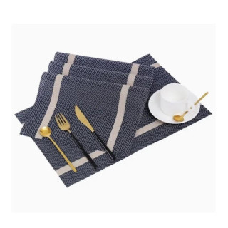 Temno modra pravokotna namizna podloga