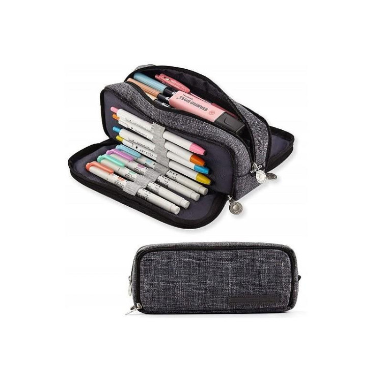 Temno siva velika triprekatna peresnica