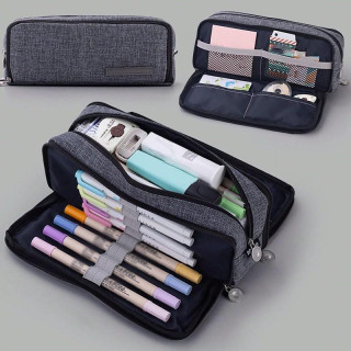 Temno siva velika triprekatna peresnica