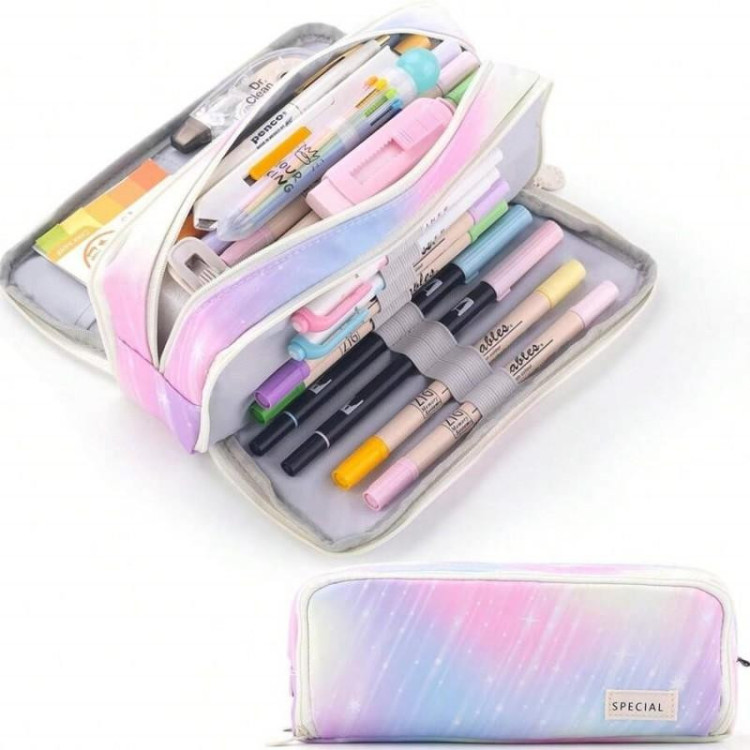 Velika barvita triprekatna peresnica