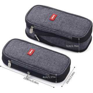 Siva velika peresnica z dvema predelkoma