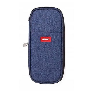 Dvokomorna velika peresnica v temno modri barvi