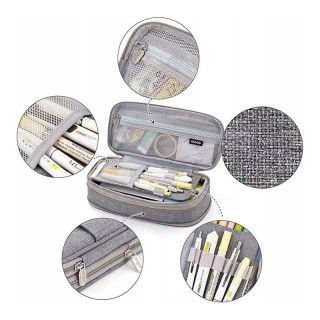 Dvokomorna velika peresnica v temno modri barvi