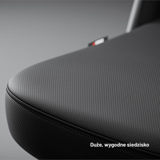 Ergonomski črn stol Diablo V-Light